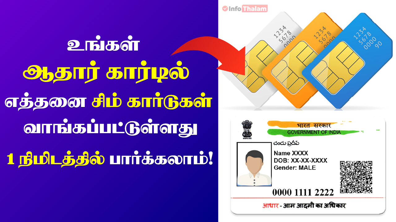 How many SIM Cards are linked with your Aadhaar Card