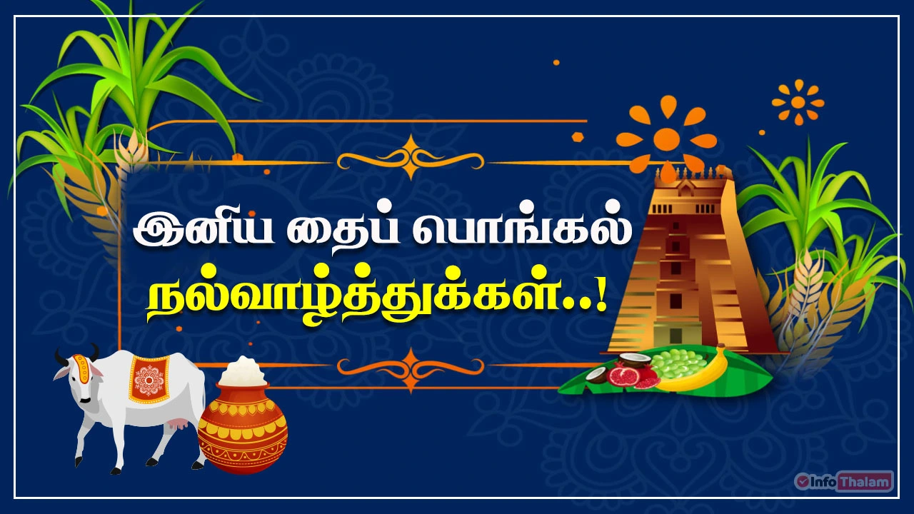 Pongal Wishes 2024 Greetings in Tamil..! இனிய தைப்பொங்கல்