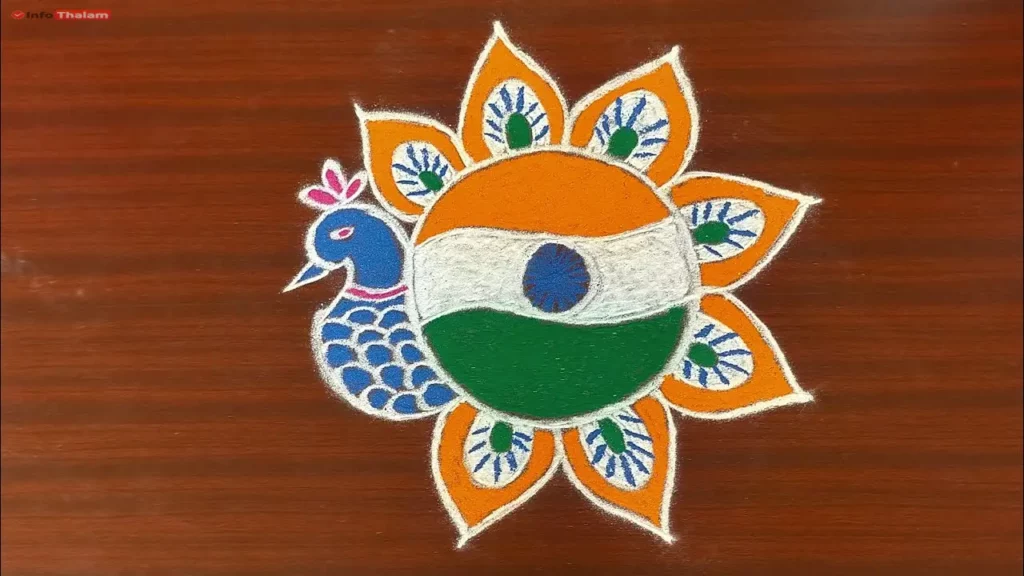 Rangoli Images for Republic Day