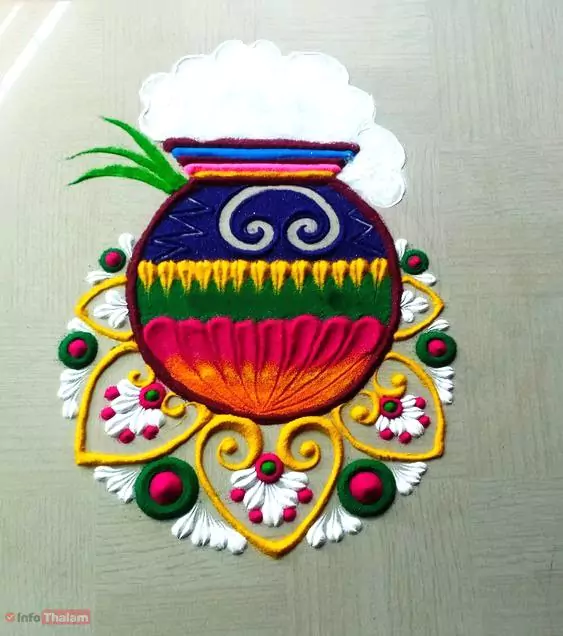 Pot Design Kolam