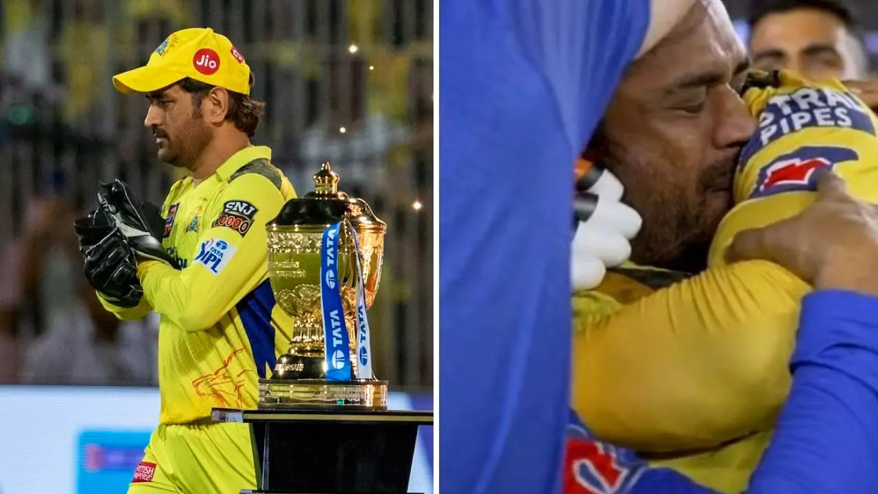 CSK Players in Tears