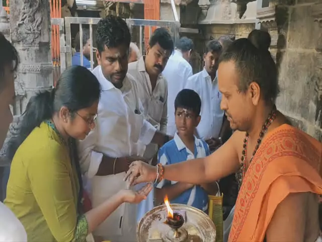 Bjp Annamalai Visit palani temple