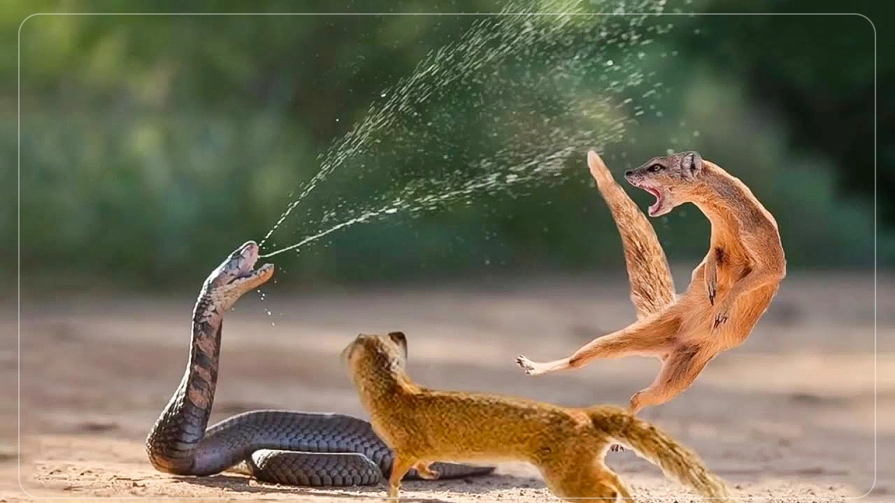 Mongoose Snake Fight in tamil