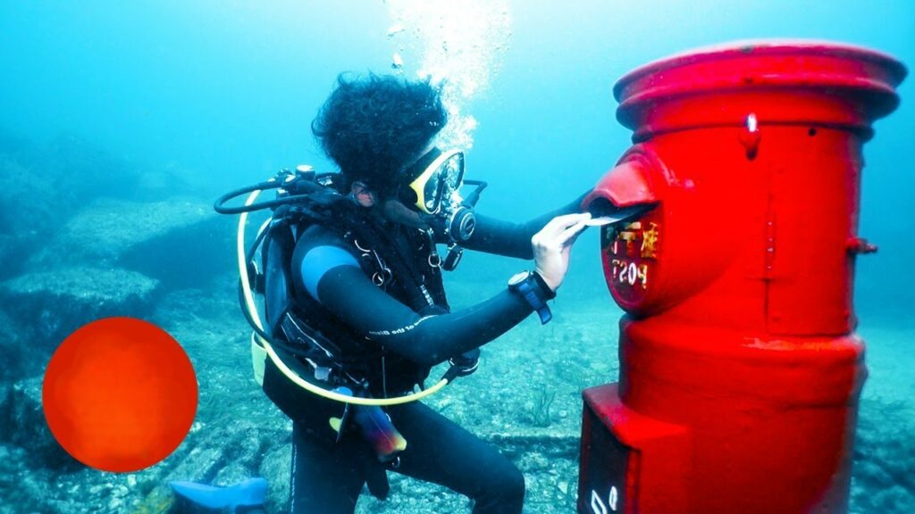 Post Box in Underwater