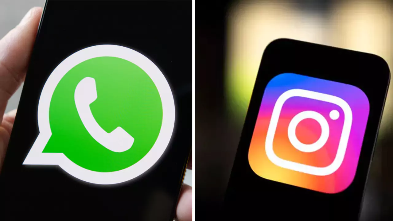 WhatsApp and Instagram